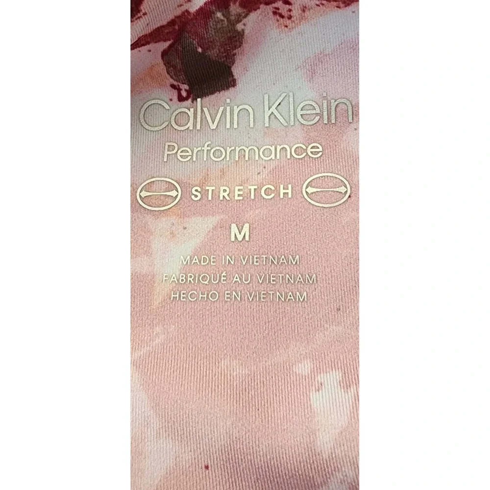 Calvin Klien Performance Scretch  Leggins Medium New W Tag. ‎           Bin 24